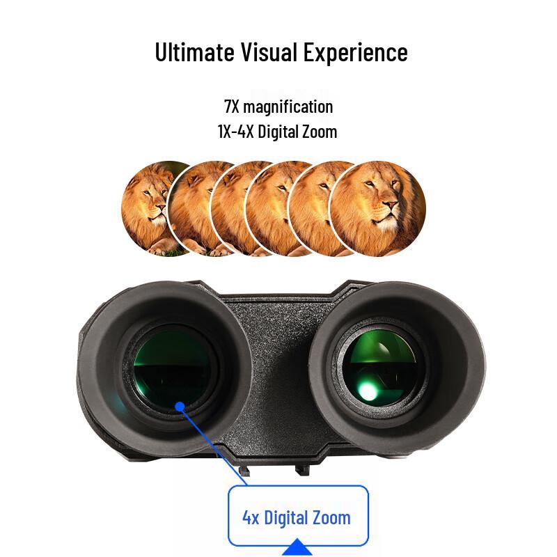 LCANTU NW-8000 Digital Head-Mounted Night Vision Binoculars