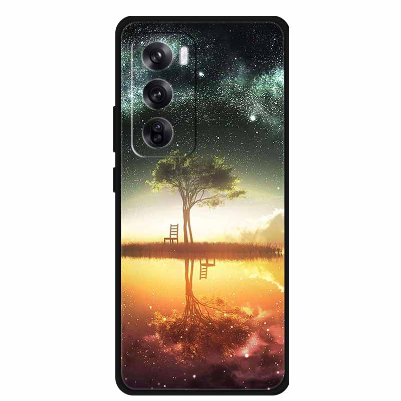 For Oppo Reno12 Pro 5G Cases Shockproof Phone Cover Soft Silicone Fashion Cool Cases for OPPO RENO 12 PRO CPH2629 Bumper Coque