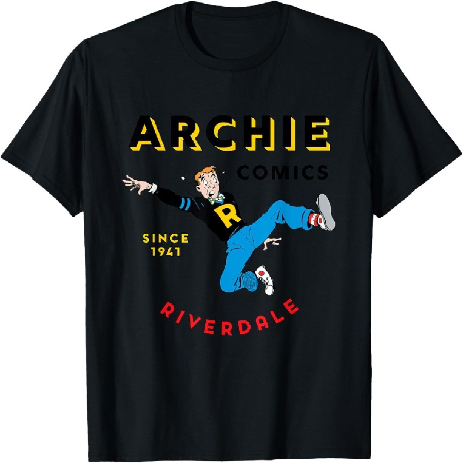 Футболка с дизайном Ривердейла от Archie Comics с 1941 года XXXXXL разноцветный