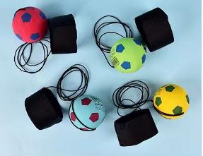 Wrist Elastic Ball Upgraded Version With Rope Rubber Throwing Ball Wrist Magic Ball Decompression Toy Hand Throwing Force Ball