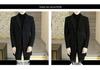 Men's Woolen Mid-Length Slim Fit Lapel Coat - Youth Winter Fashion