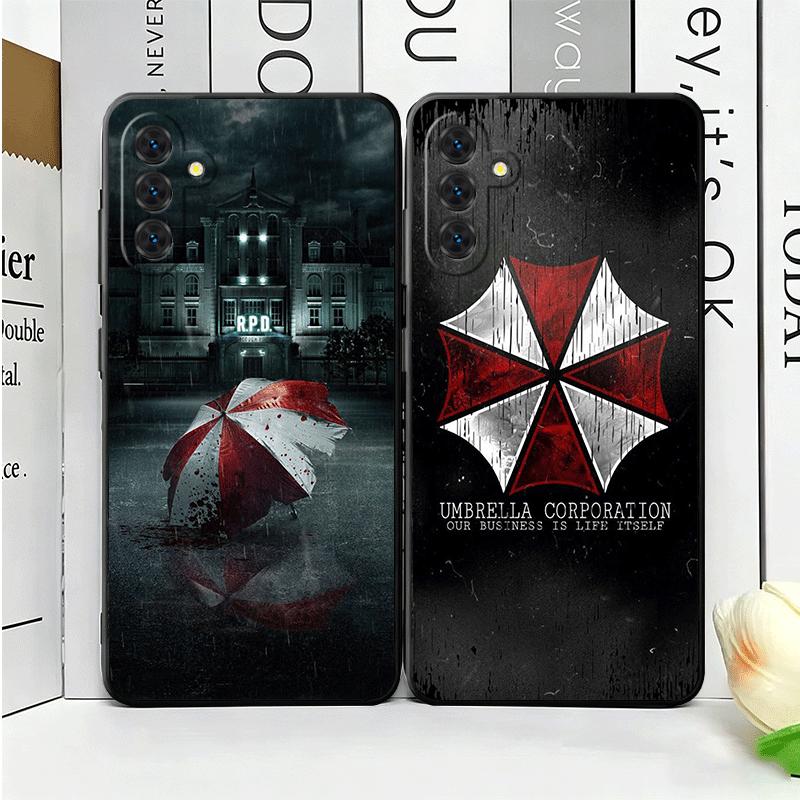 R-Resident-Evil Game Soft Phone Case for Samsung A17 A37 A57 A16 A26 A36 A56 A15 A25 A35 A55 A14 A24 A34 A54 A13 A23 A33 A53 A52