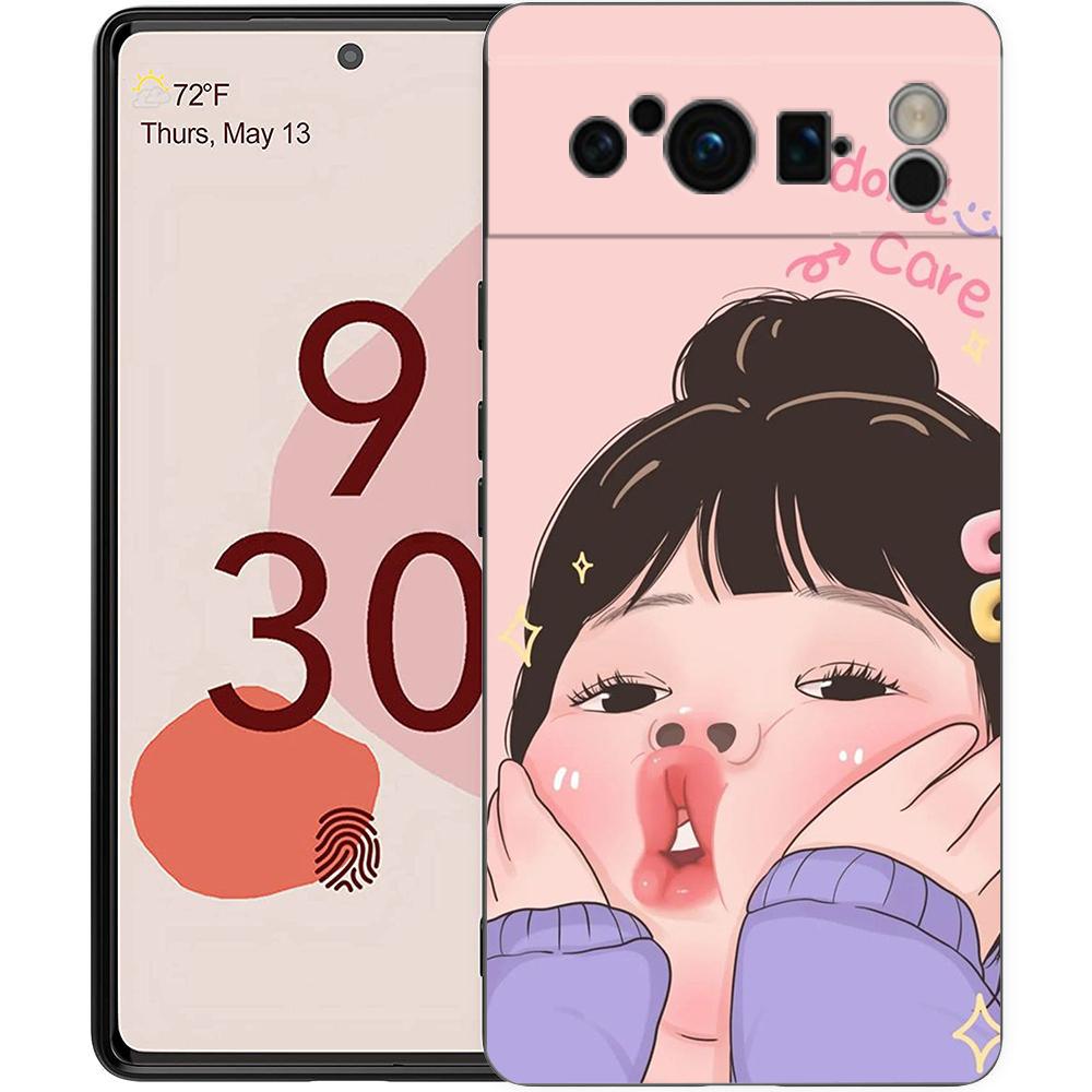 

Cartoon Phone Case Cover for Google Pixel 9 8 7 6 7A 6A Pro Shockproof Soft TPU 9 Pro XL Shell Capas Fundas Coque Cases Bags Google Pixel 9 Pro