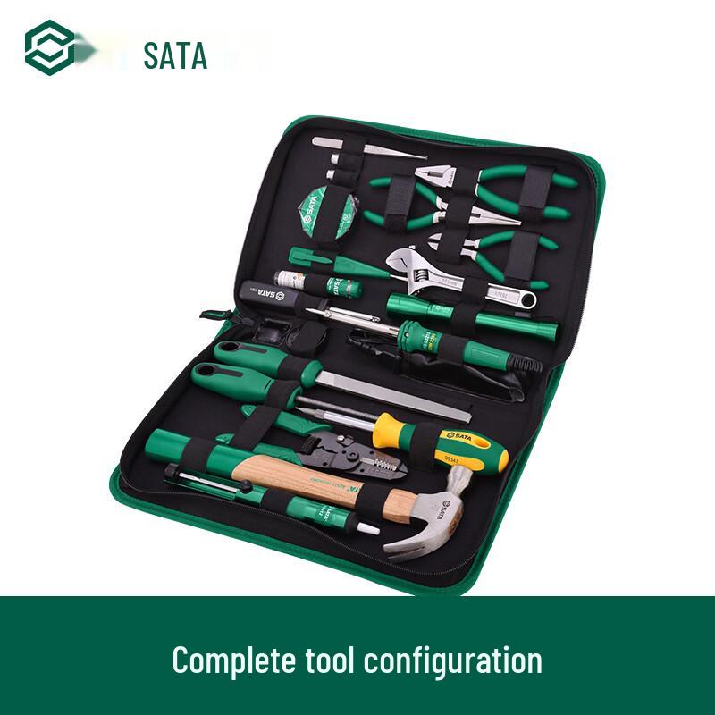 SATA 25-Piece Basic Electrician Household Tool Kit