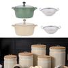 Lard Jar Easy To Clean Multipurpose Food Container for Dorm Office Soup