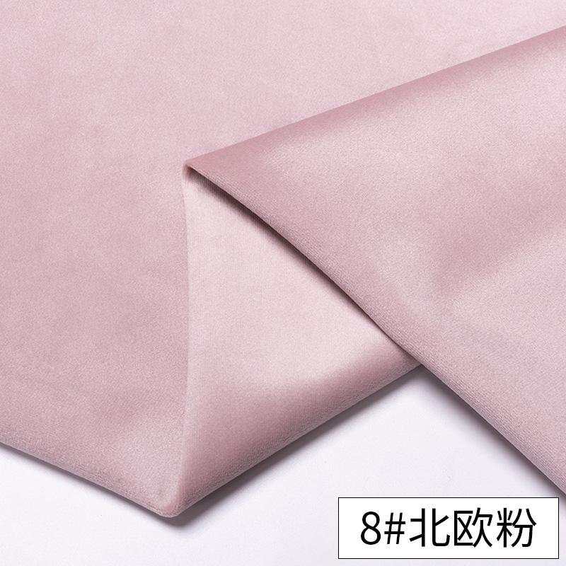 Thickened Velvet Fabrics By the Half Meter With Design Glitters Sofa Chair Cover Sewing Fabric Soft Dark Black Blue White Green