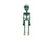 Skeleton Fridge Magnet, 3D Printed Articulated Skeleton Fridge Sticker, Vintage Gothic Refrigerator Magnets,