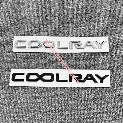 COOLRAY Letter Badge Car Stickers For Geely Coolray Refitted Black Personalized Logo Rear Boot Label Trunk Side Door Parts