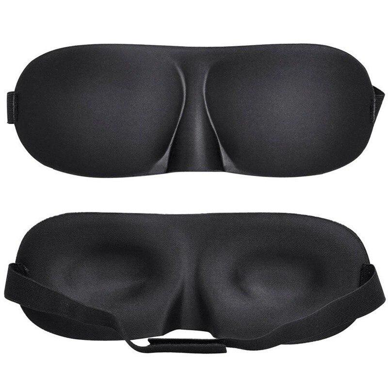 1 buc. Mască pentru ochi 3D de călătorie, moale, căptușită, pentru umbră de somn, odihnă, relaxare, somn, legături la ochi, instrumente de îngrijire a ochilor