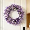 Spring Artificial Imitation Greenery for Window Display and Home Decoration. Wheat Ears, Lavender, Shooting Stars Artificial Flower Garlands.