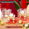 Solar Fortune Cat Auto Nodding Decoration - Creative Office Ornament