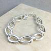 UNOde50 Geometric Oval Women's Bracelet - Retro Luxury Jewelry for Girls, Perfect Holiday Gift