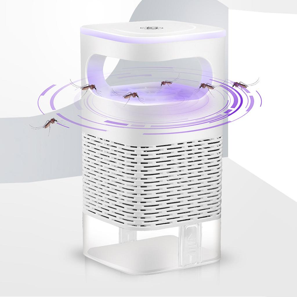 Repellent Lamp USB Interface High Powered Low Noise Safe Effective Electronic Fly LED Trap for Home Kitchen Backyard