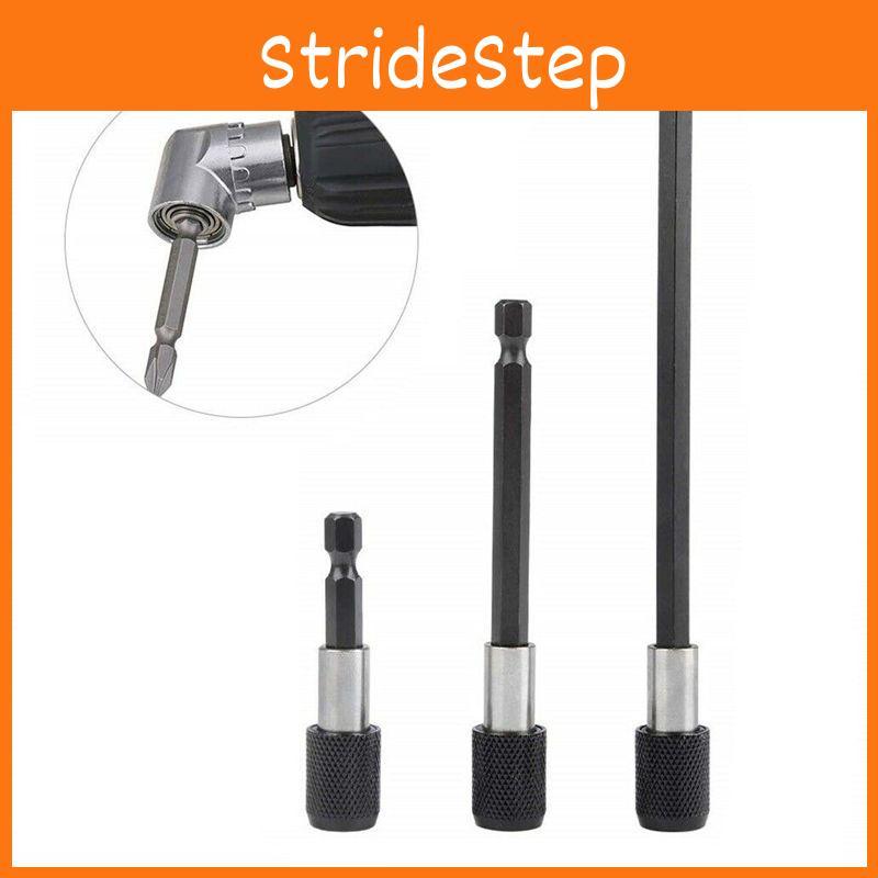 3pcs Set 1/4 Hex Shank Screw Driver Extension Bit Quick Release Holder Tool High Hardness Magnetic Drill Extension For Reliable Use