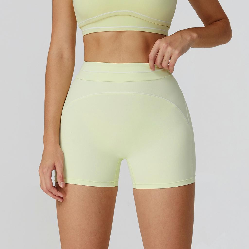 Women High Waist Workout Shorts Fitness Yoga Lift Butt Fitness Ladies Yoga Gym Running Summer Short Pants