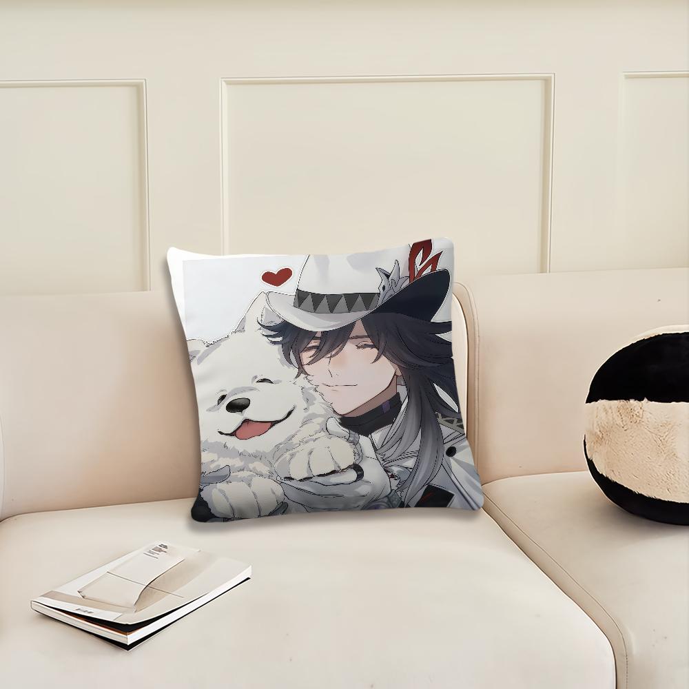 Game Honkai Star Rail Ashveil Cushion Cover Pillow Cover Decoration Room Home Sofa Living Office Car Nordic Simplicity
