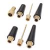 Kit adaptador de boquilla de aguja de bola, 3/4 Uds., para piezas de bomba de inflado de neumáticos de bicicleta de bola