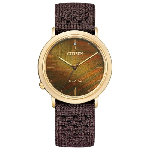 

Citizen Women s Brown Watch EM1003-48X