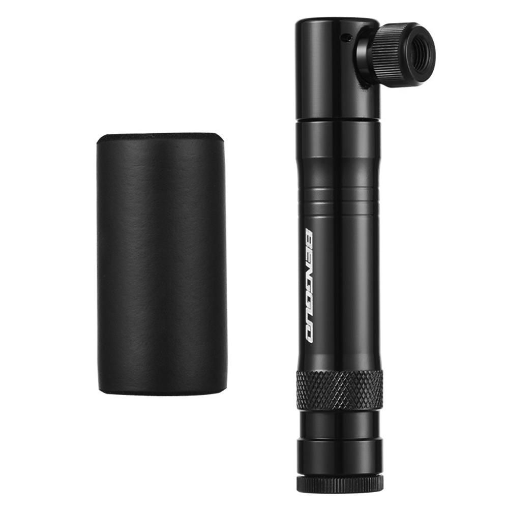 Mini Bicycle Pump with Tubeless Tire Repair Tool Schrader & Valve Portable Tire Inflator Aluminum Alloy for MTB Road Bike