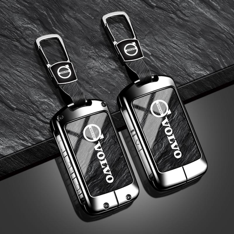 Autofernbedienung Schlüsselanhänger Tasche Hülle Halter Für Volvo S60 S90 XC40 XC60 XC90 V60 V90 Polestar 1 Polestar 2 Schutz Zubehör