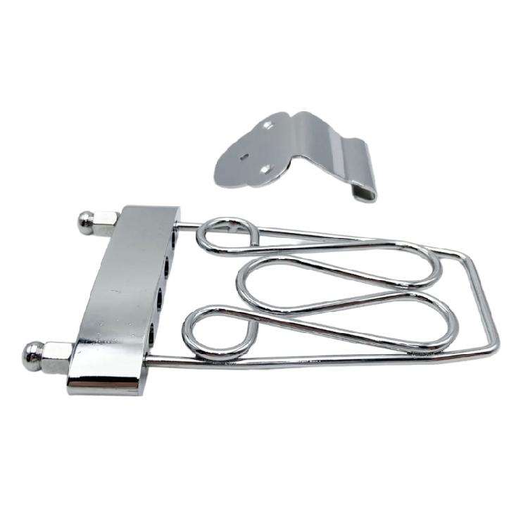 Dekorative 4-Saiten-Brücke zur Verbesserung des musikalischen Ausdrucks auf E-Gitarren mit ausgewogener Tonhöhenverstellung