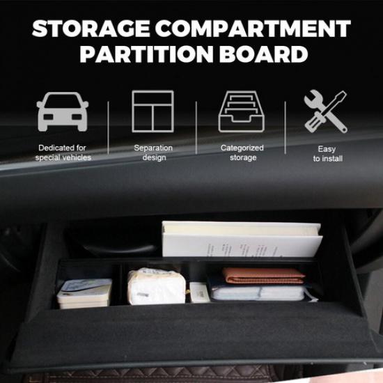 Fits 2015-2022 Chevy Colorado GMC Canyon Glove Box Organizer Divider Accessories