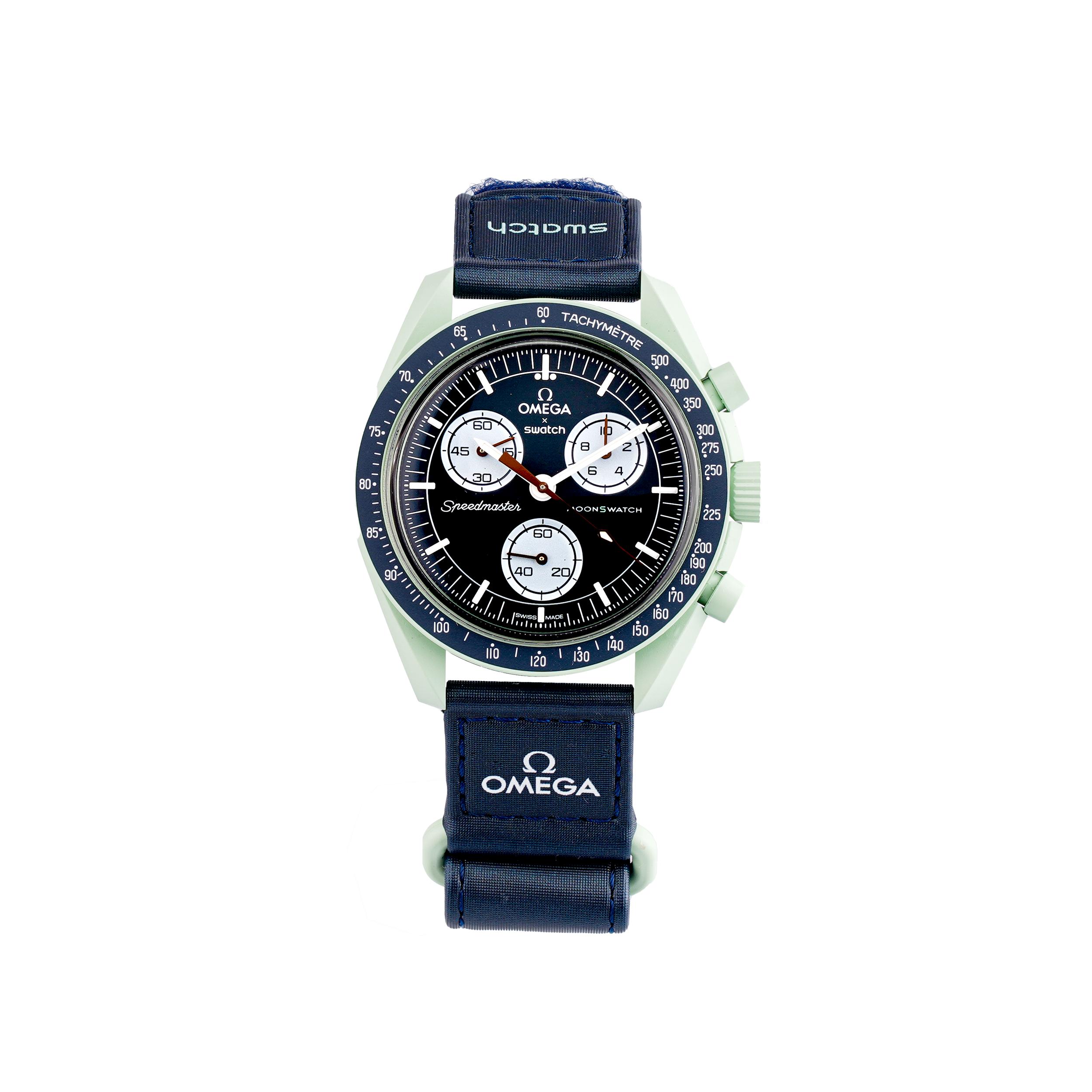SWATCH Men 42mm Green Watch SO33G100 SO33G100 Green Watch Case