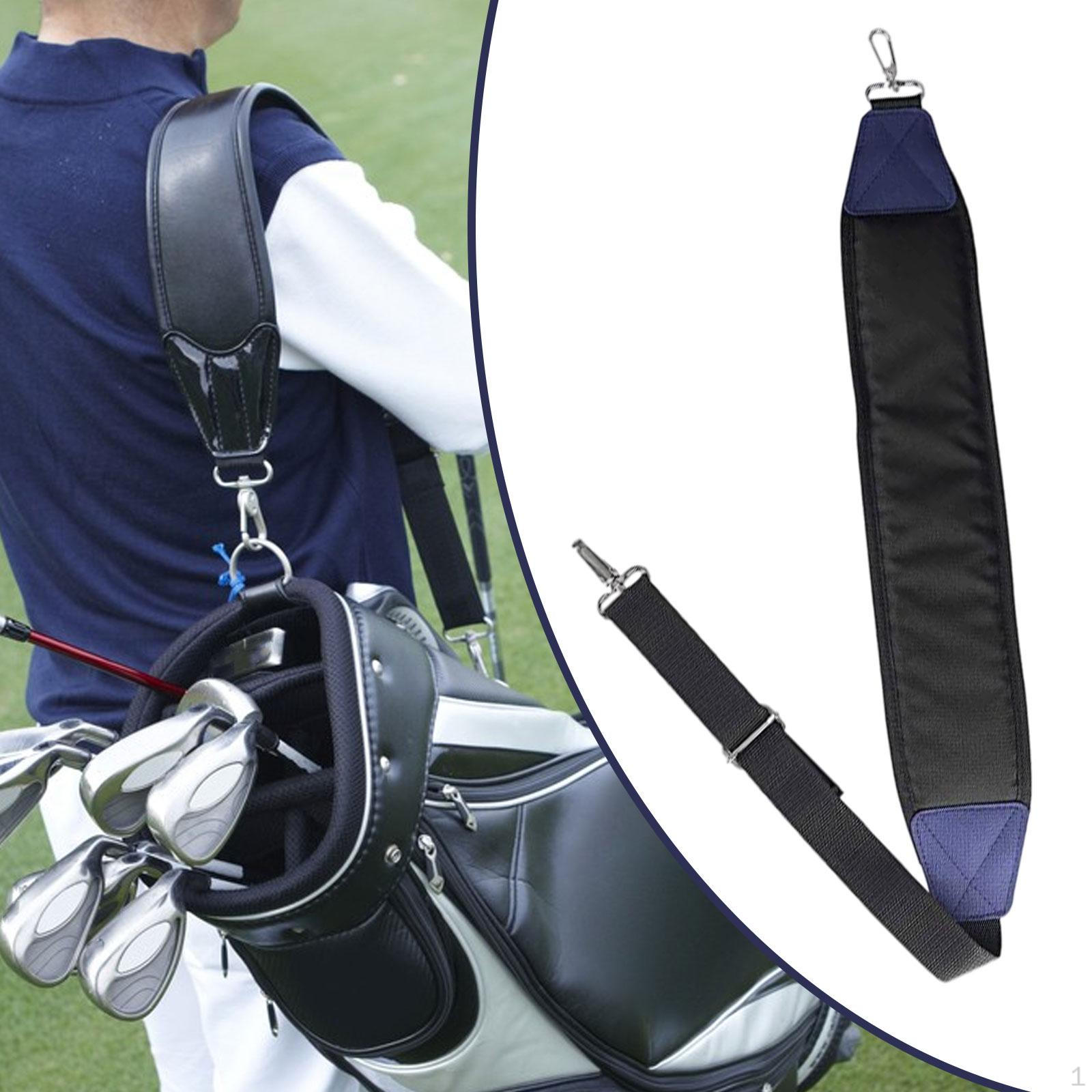 

Golf Bag Strap Padded Shoulder Pad Comfort Universal Golfer Accessories Single for