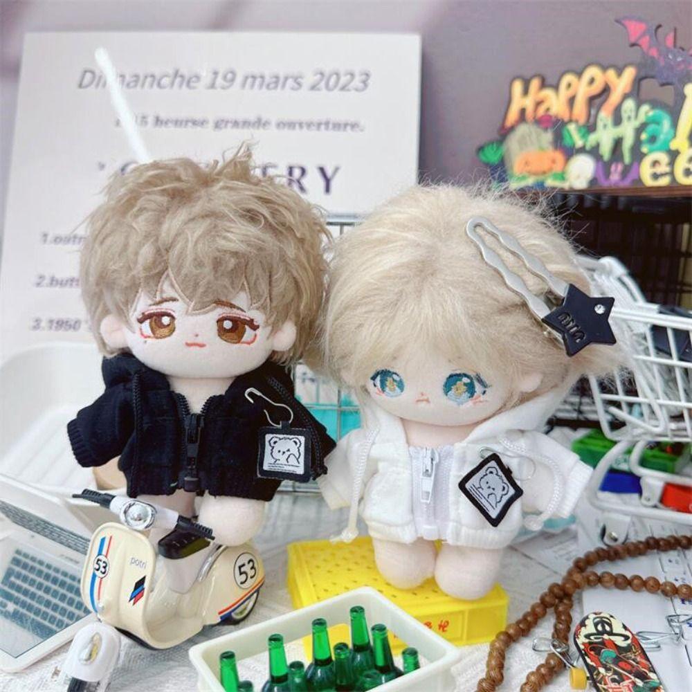 Fashion Doll Sweatshirt 2 Colors Doll Outfits Plush Doll Coat 10/20cm Cotton Dolls/1/12 BJD Dolls