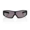 Fastrack Unisex Schwarze Rechteckige UV-Geschützte Nicht-Polarisierte Sonnenbrille (P141BK1) (57)