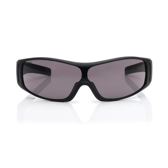 Fastrack Unisex Schwarze Rechteckige UV-Geschützte Nicht-Polarisierte Sonnenbrille (P141BK1) (57)