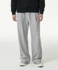 Musinsa Standard [Cooltandard] One-Pleat Wide Lounge Sweatpants [Medium Grey]