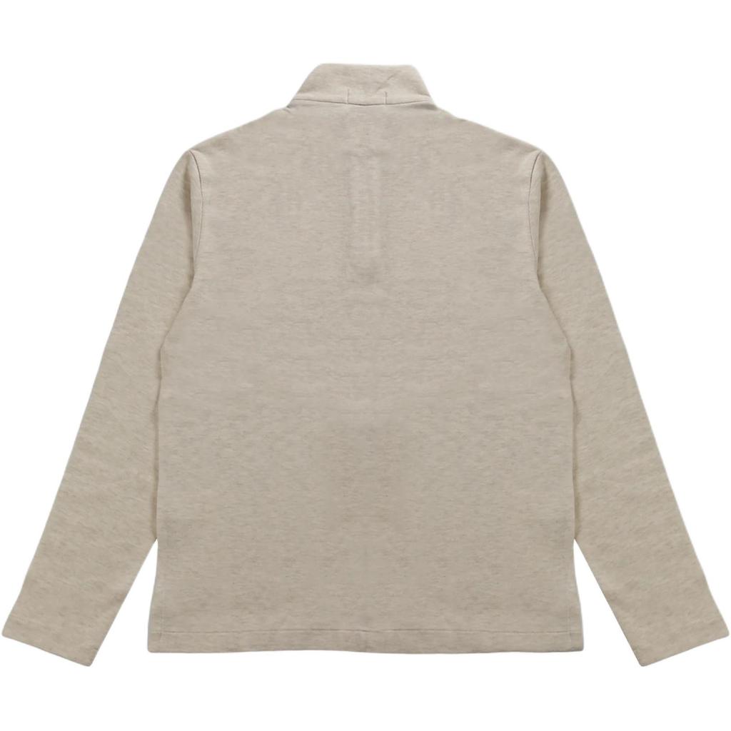 Polo Ralph Lauren Jacquard Embroidered Long Sleeve Polo Shirt Men tops Beige 710964531-005