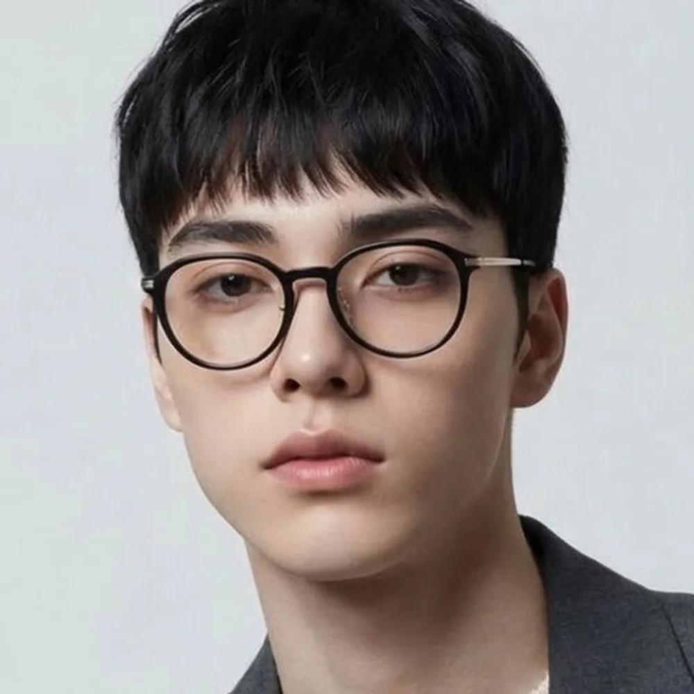 [Hugo Boss] Hugo Boss Eyeglass Frames BOSS1615F 2M2 Black Round Women s Men s Daily Fashion