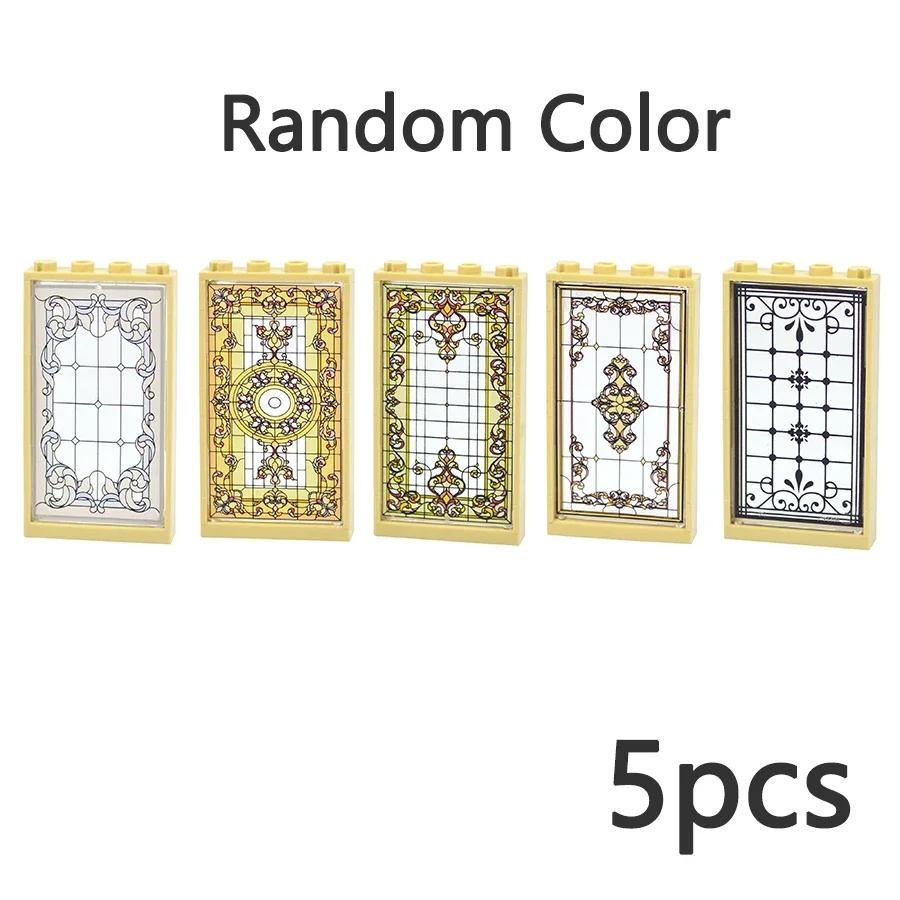 Bricks Smooth 2x2 Floor Printed Tile Assembled Building Blocks Decoration Ceramic Tile MOC City House Construction Toys