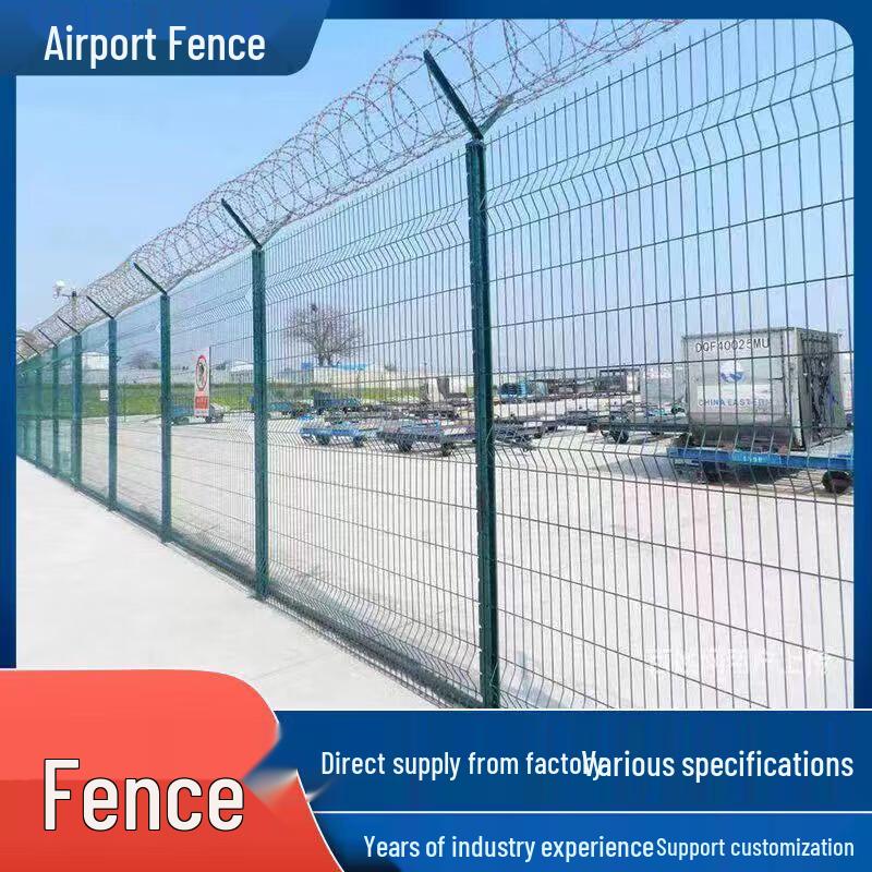 Binghu Razor Wire Security Fence with Y-Posts