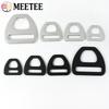 5/10Pcs Meetee 15-38mm Metal Buckle Bag Strap Adjust Buckles Webbing Belt Connector Clasp Pet Collar Hook Hardware Accessories