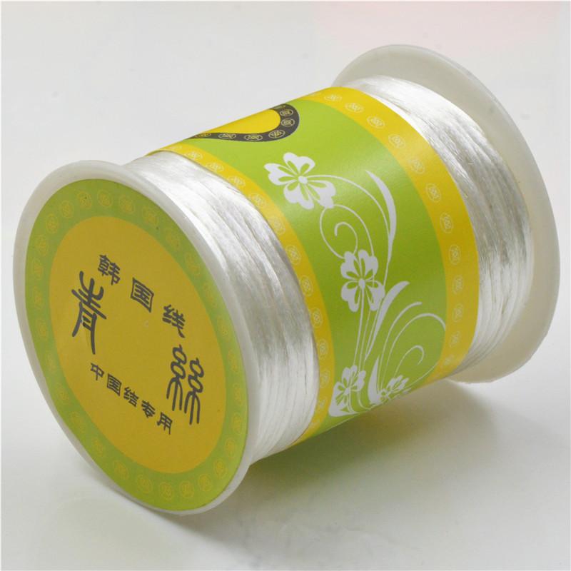 Line 7, Chinese Knot Silk Red Thread, Woven Bracelet Thread, 80 Meters Per Roll