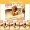 Capybara Plush Stuffed Toy Animal Food Doll Key Chain Car Decorations Gifts