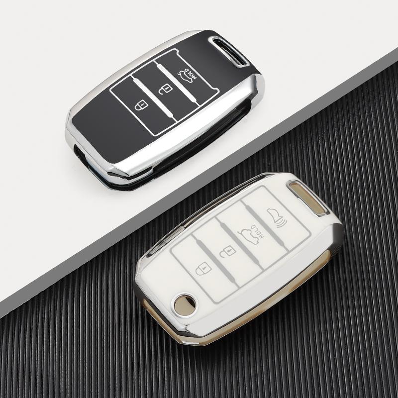 Fashion Tpu Car Flip Key Case Cover Shell For Kia Rio 3 Ceed Cerato K2 K3 K4 Sportage Picanto Optima Sorento Forte Stinger
