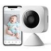 With Security Camera Indoor Network Pet Baby Smart Home Camera with Voice Remote Easy Compact Security Camera Works AlexaSwitchBot - Alexa-enabled