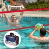 Swimming Pool Volleyball Net Portable Water Volleyball Game Toy Adjustable Sport Equipment for Tennis Beach Party Family Kids