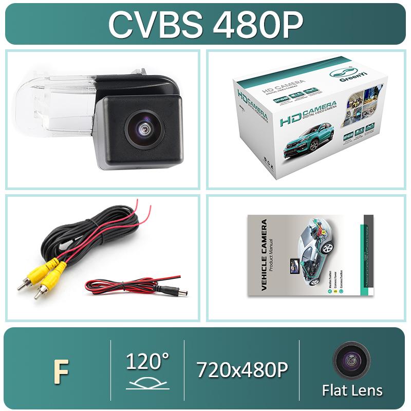 

GreenYi AHD 1080P Автомобильная камера ночного видения для Mercedes Benz A160 B200 2010-2012 Автомобильная камера заднего вида