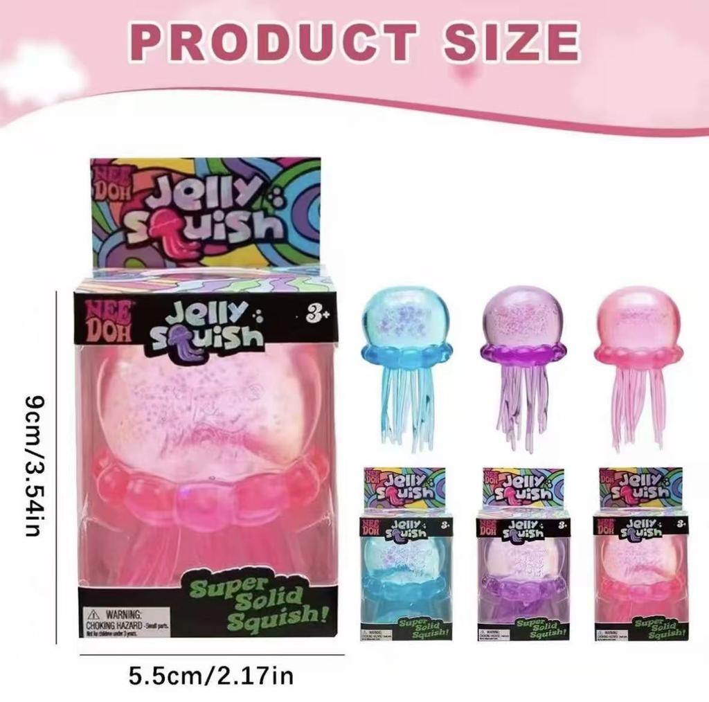 Slow Rebound Maltose Pinch Music Ice Cream Jellyfish Pinch Music Slow Rebound Vent Decompression Toy
