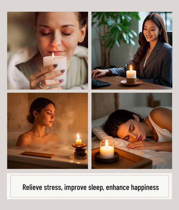 Romantic Conch Seashell Scented Candle Set – Smokeless, Niche Gift with Creative Fragrance