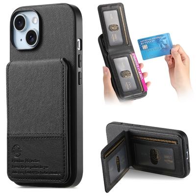 Portfel blokujący RFID z uchwytem na karty Etui na telefon do IPhone 16 E 16 Plus 15 14 13 12 11 Pro Max Klapka Skórzany pokrowiec
