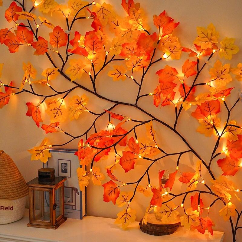Led Vines Light Strings Willow Vine Branch Diy Light For Room Wall Wedding Party Decor Festival Decorations Garland Light