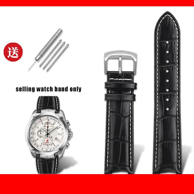 Modified watch band For Casio EDIFICE series EF-524D-7A EF-524SP-1A watch chain 5051 EF-524SP men s leather watch strap 22mm 22mm