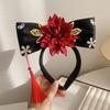 Rhinestone Hanfu Hair Hoop Pearl Chinese Style Headband Ancient Style Headwear  Cheongsam