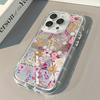 Colorful Floral Pattern Mirror Phone Case For iPhone 13 11 12 14 15 16 17 Pro Max 7 8 15 16 Plus X XS XR SE2 Shockproof Cover